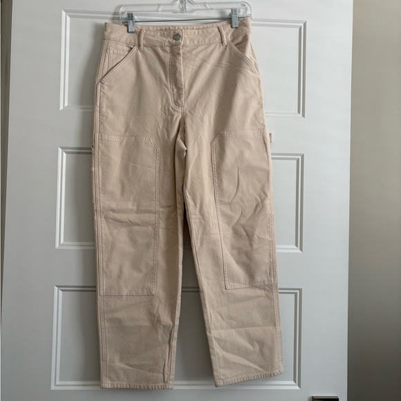 Wilfred Pants - Aritzia Wilfred Free Mid Rise Modern Utility Pants Size 10